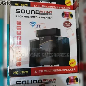 Soundstar 3.1ch Multimedia Speaker 
60000 Watts ,,