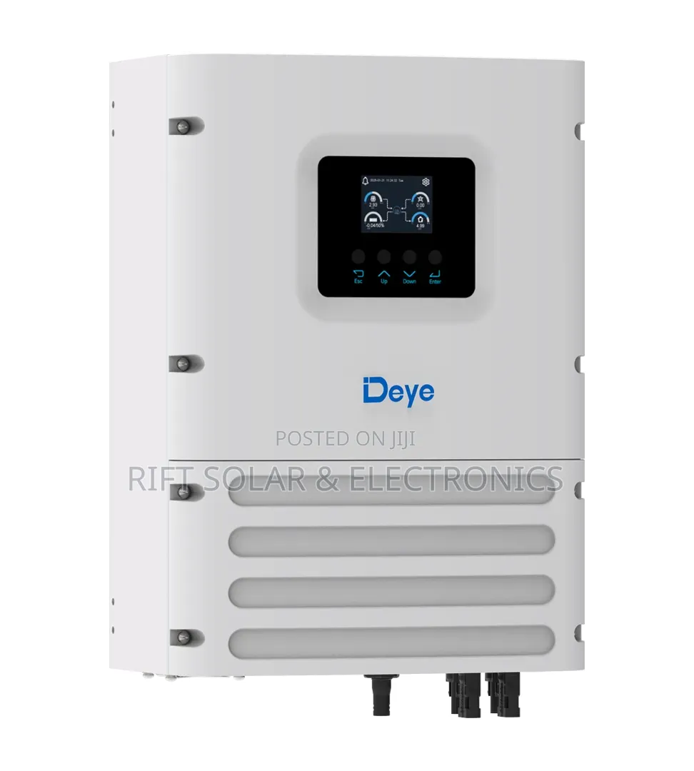 Deye 6kva - 48v Lithium Ion Battery 9000w PV