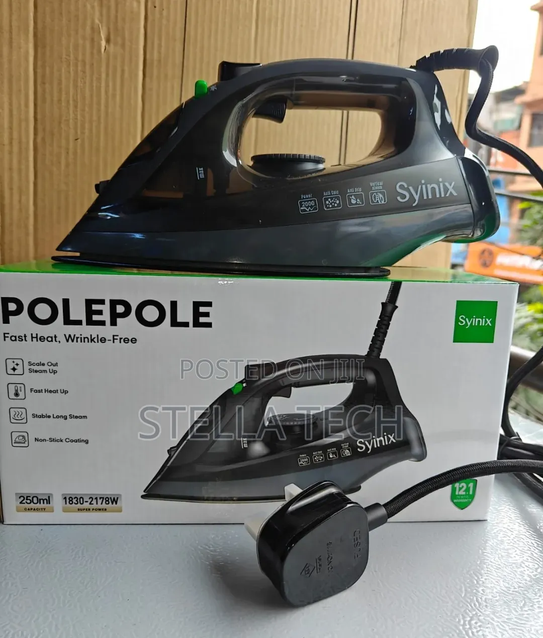 Polepole Syinix Steam Iron Box