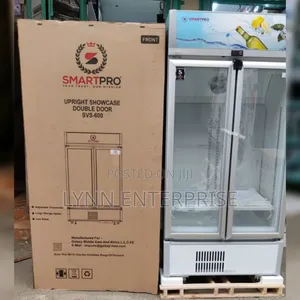 Smartpro Upright Showcase Side by Side Fridge SVS600 450Litres
