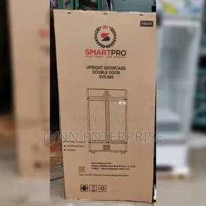 Smartpro Upright Showcase Side by Side Fridge SVS600 450Litres