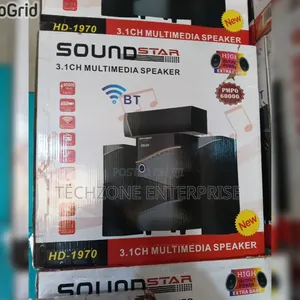Soundstar 3.1ch Multimedia Speaker System 
60000wats
(Hd -1970) ,,
