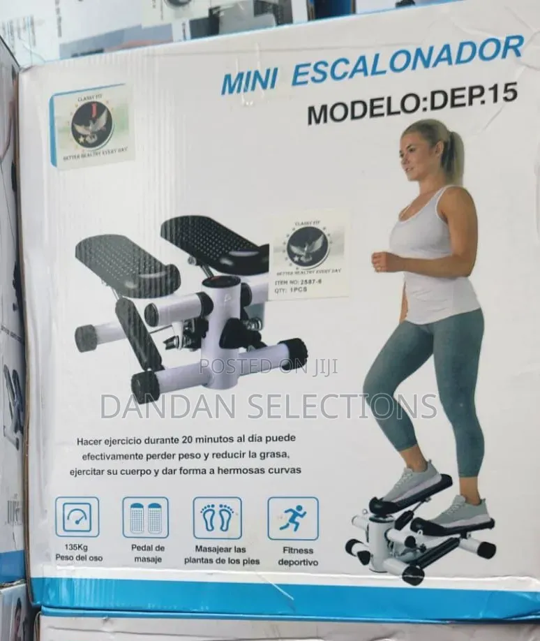 Mini Stepper With Resistance Bands