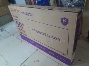 *Vitron 50" QLED Smart Whale TV Model: HTC50QW
Qled