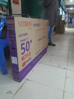 *Vitron 50" QLED Smart Whale TV Model: HTC50QW
Qled