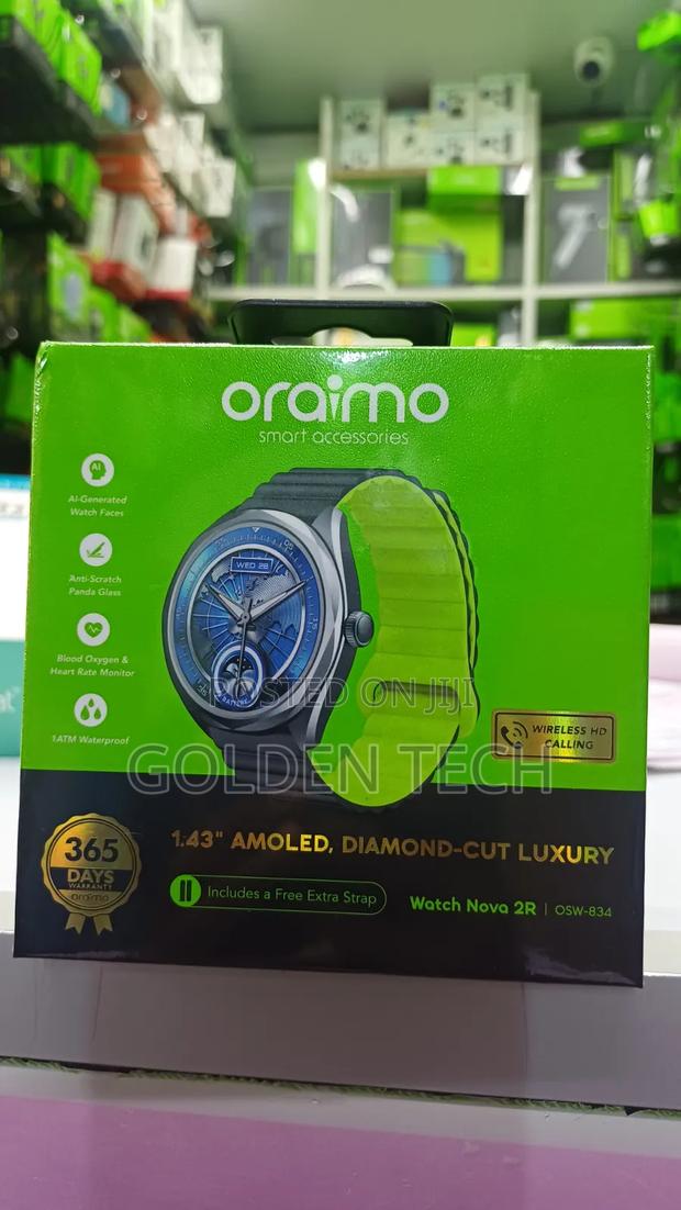 Oraimo Watch Nova 2R AMOLED OSW-834 Unisex Smartwatch