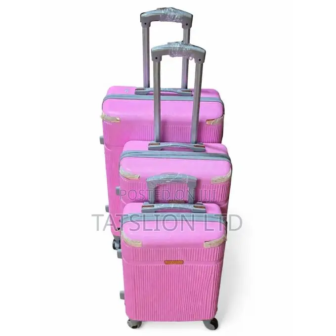 3 in 1 Rubber Laxurious Suitcase Briefcase