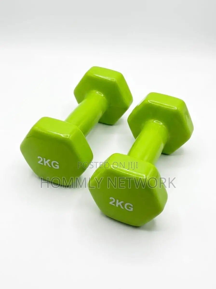 2kg Vinyl Dumbbells Pair