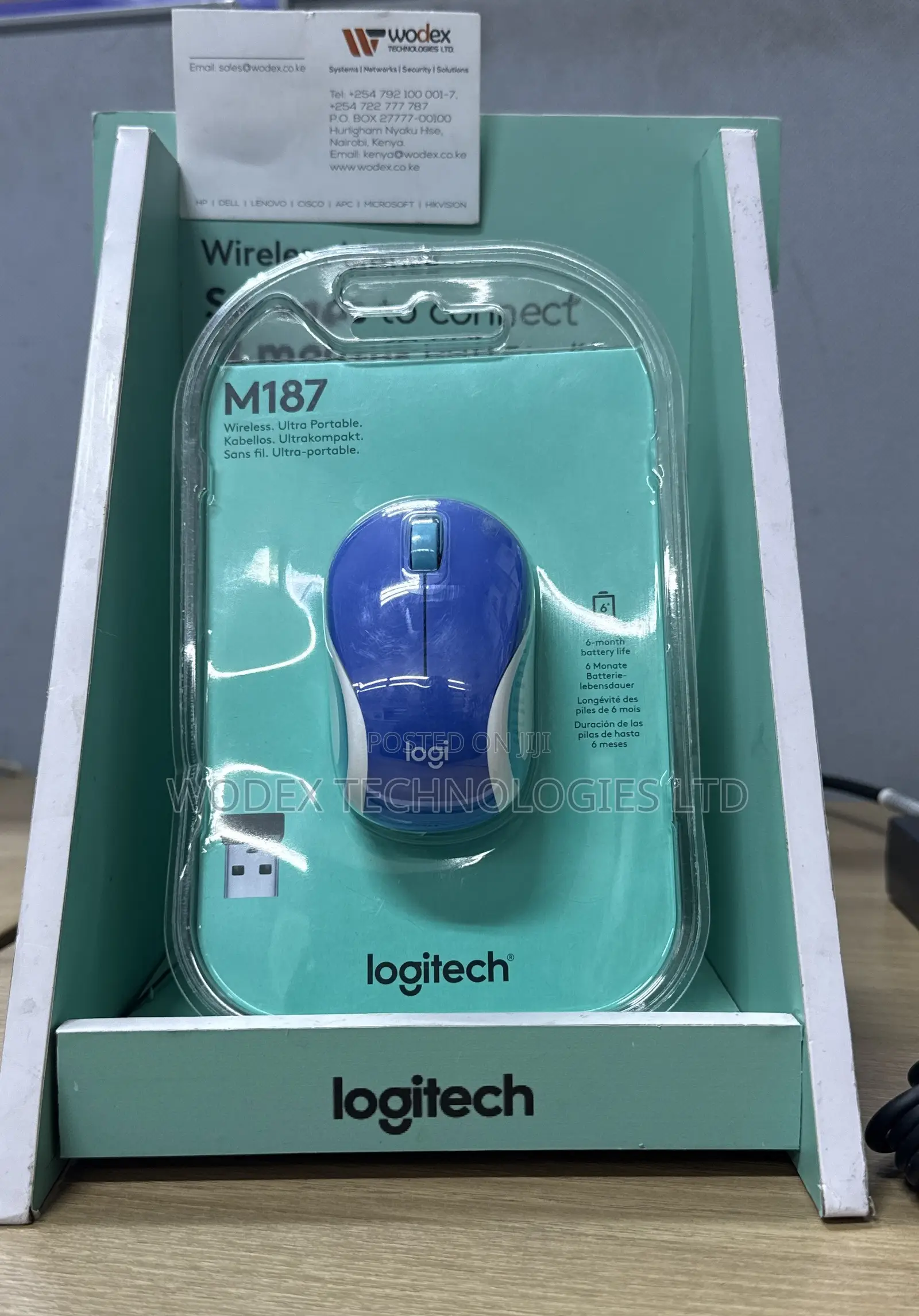 Logitech M187 Wireless Mini Mouse