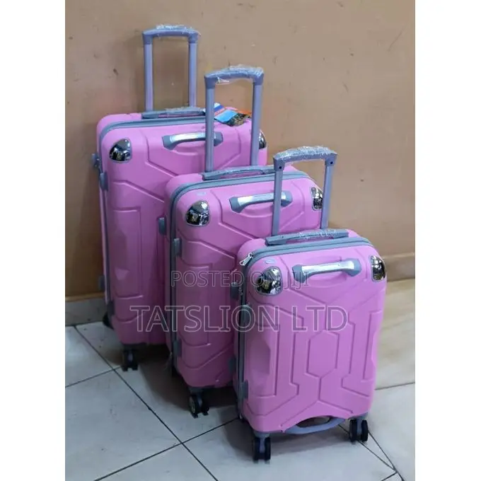 3 in 1 Rubber Laxurious Suitcase Briefcase