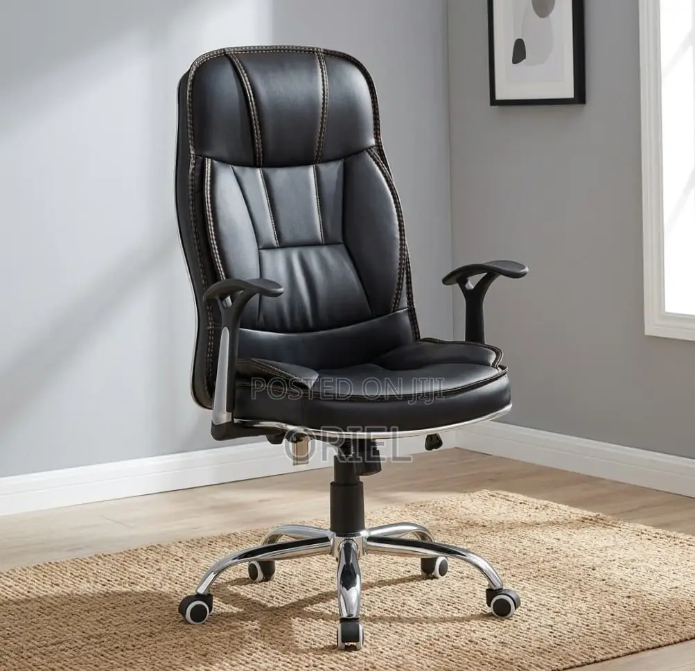 Office Chair : Generic Orthopedic Office Leather Chair