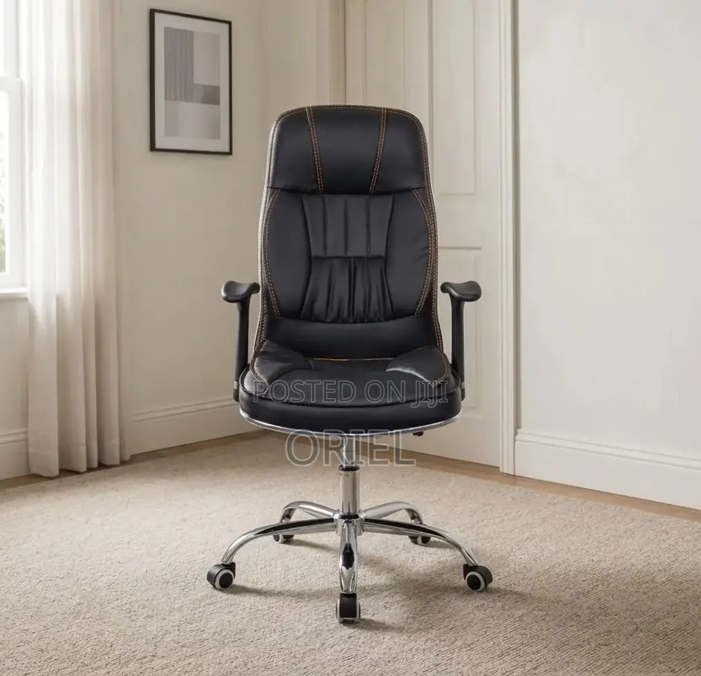 Office Chair : Generic Orthopedic Office Leather Chair