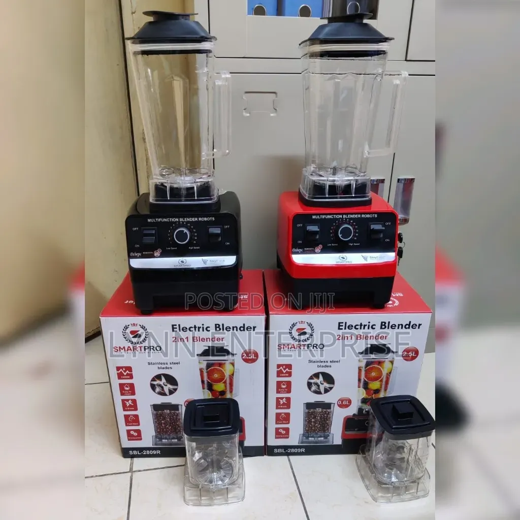 Smartpro Commercial Blender 2in1 With 2.5Litres Jug