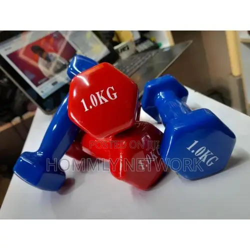 1kg Vinyl Dumbbells Pair