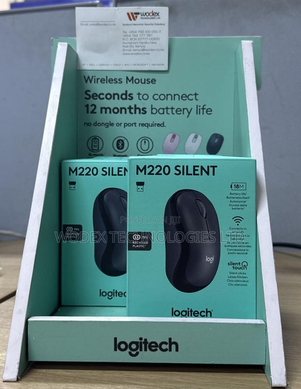 Logitech M220 Silent Wireless Mouse