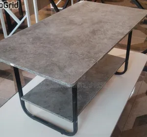 Imported Executive Marble Top Coffee Table, Grey ..