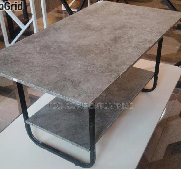 Imported Executive Marble Top Coffee Table, Grey ..