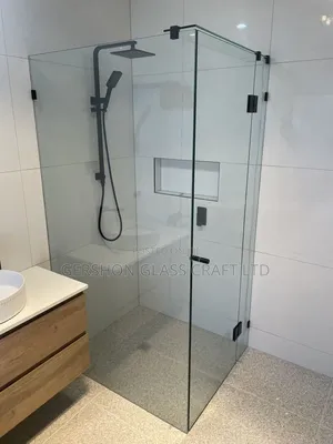 Walk in Frameless Shower Cubicle