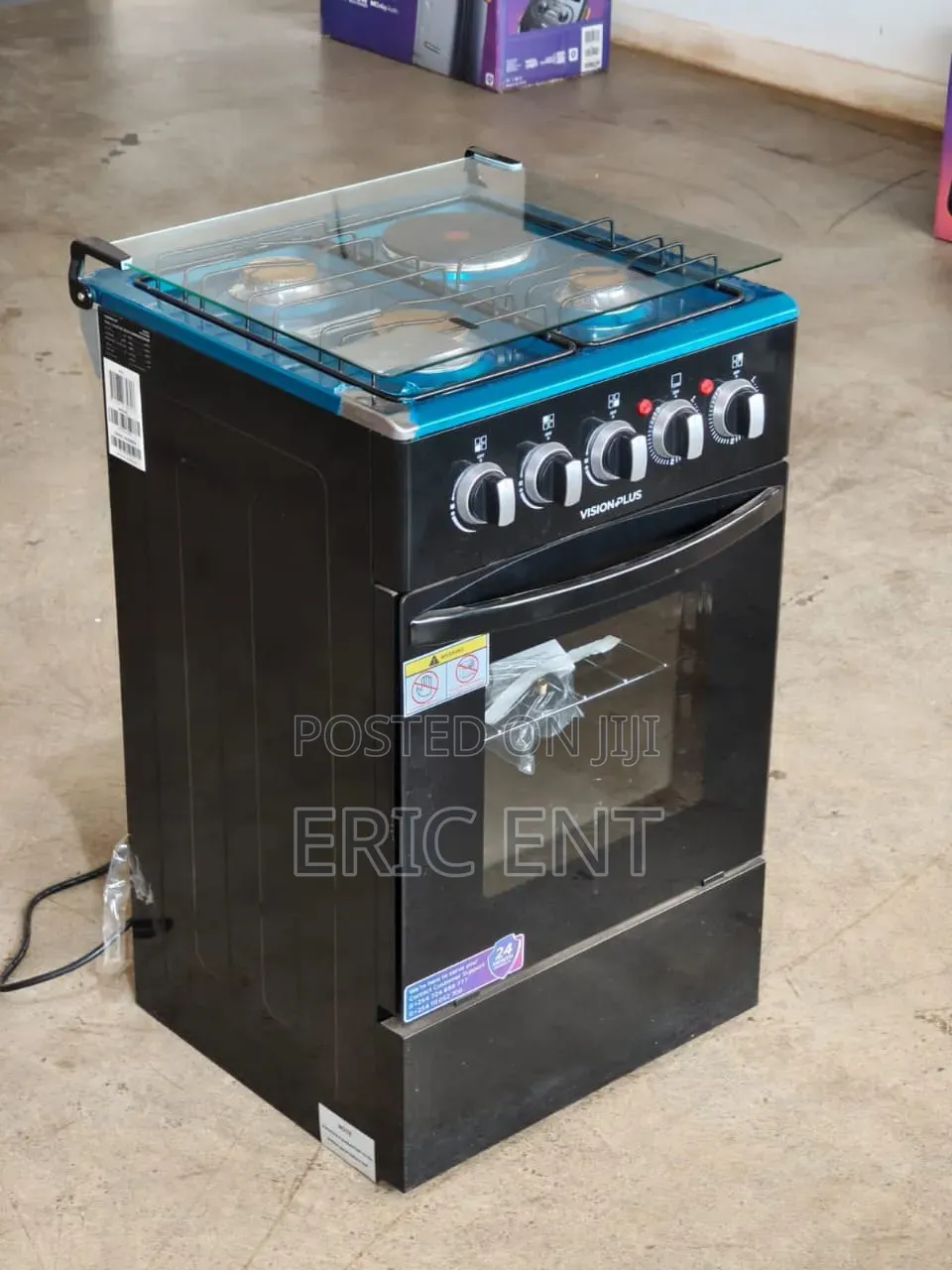 50*55 Vision Full Gas Standing Cooker Vision 3+1