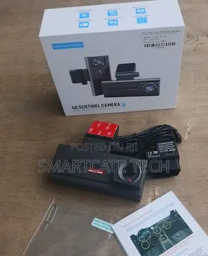 Premium 4G Dual Lens Dash Cam Front & Rear Camera, GPS & Night Vision
