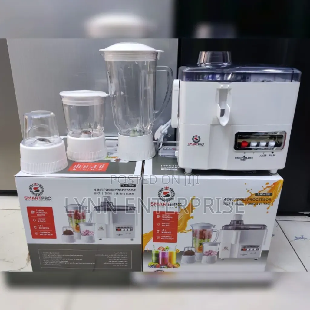 Smartpro Juicer 4IN1 SJR 41WOverheat Protection