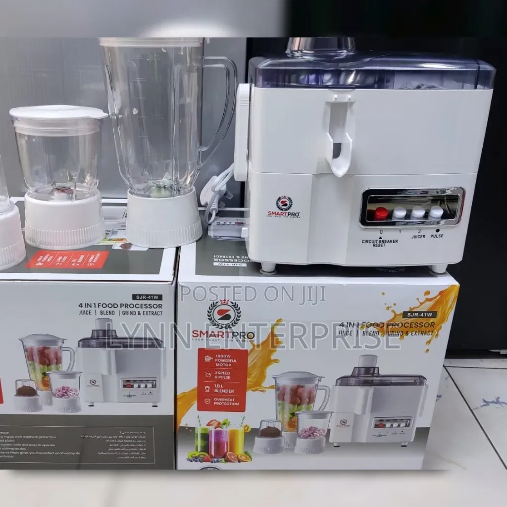 Smartpro Juicer 4IN1 SJR 41WOverheat Protection