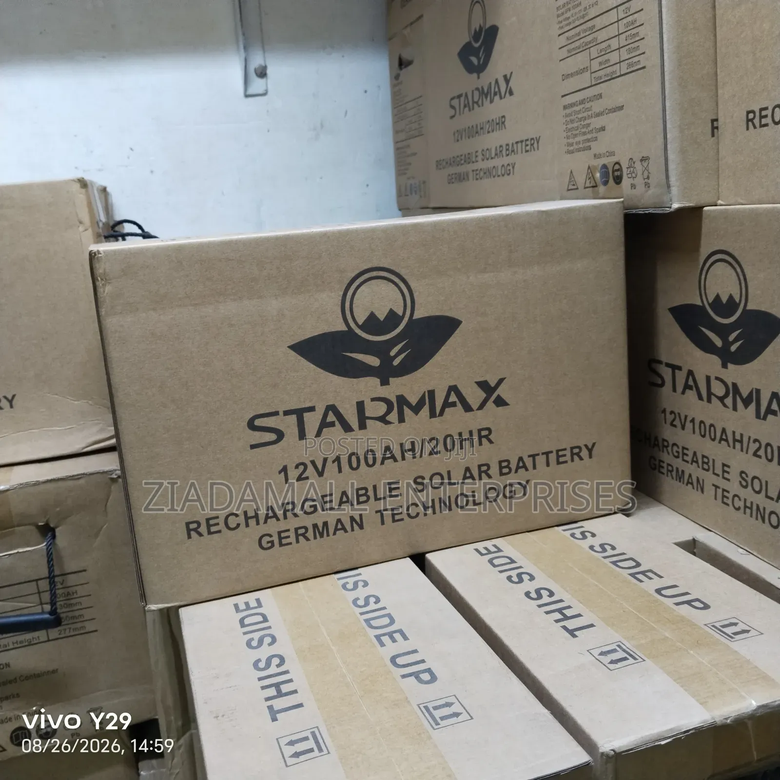 Solarmax 100Ah Heavy Duty 12V Solar Battery