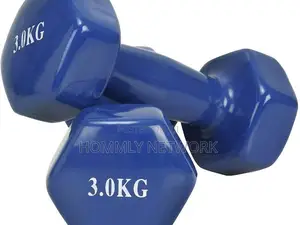 3kg Vinyl Dumbbell Pair