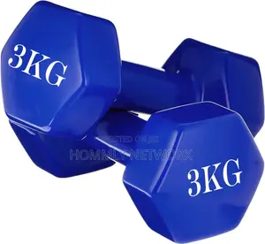 3kg Vinyl Dumbbell Pair