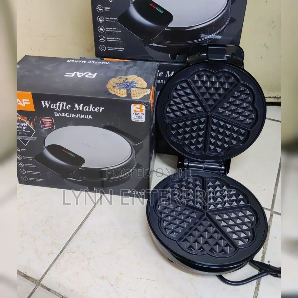 RAF Waffle Maker 1000W