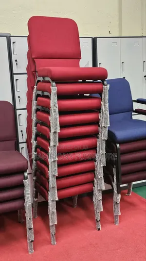 HeavyDuty Upholstered Church and Conference Chair