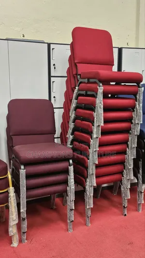 HeavyDuty Upholstered Church and Conference Chair