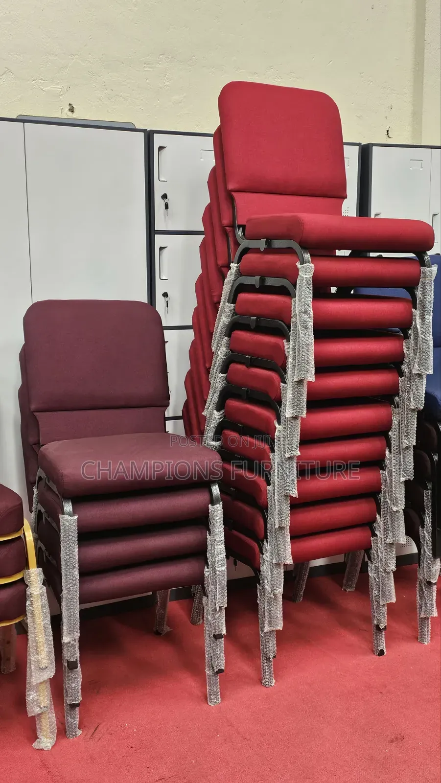 HeavyDuty Upholstered Church and Conference Chair