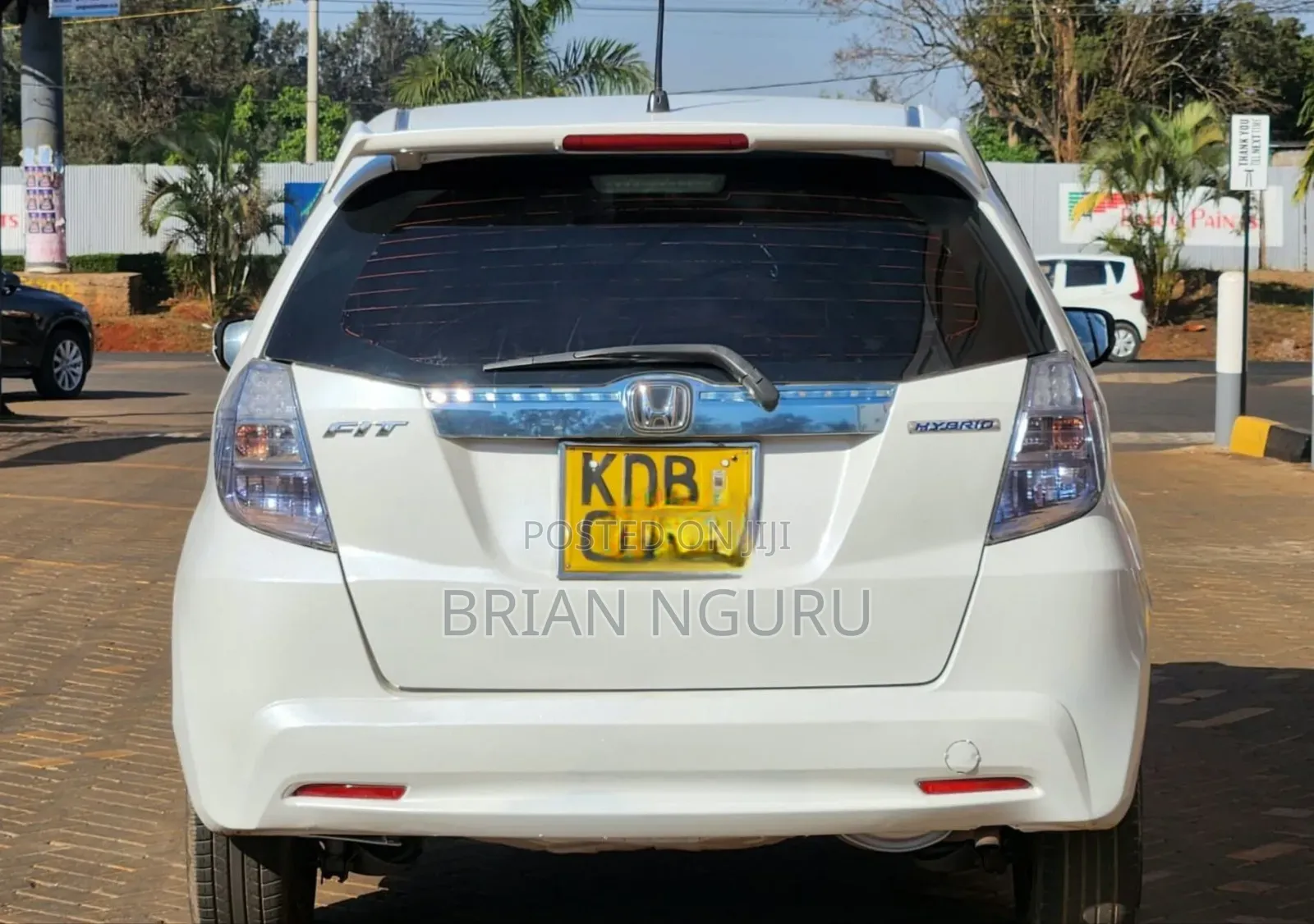 Honda Fit 2013 White
