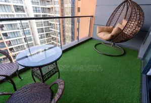 Stylish 3-Piece Rattan Balcony / Garden Set – Table & 2 Chairs