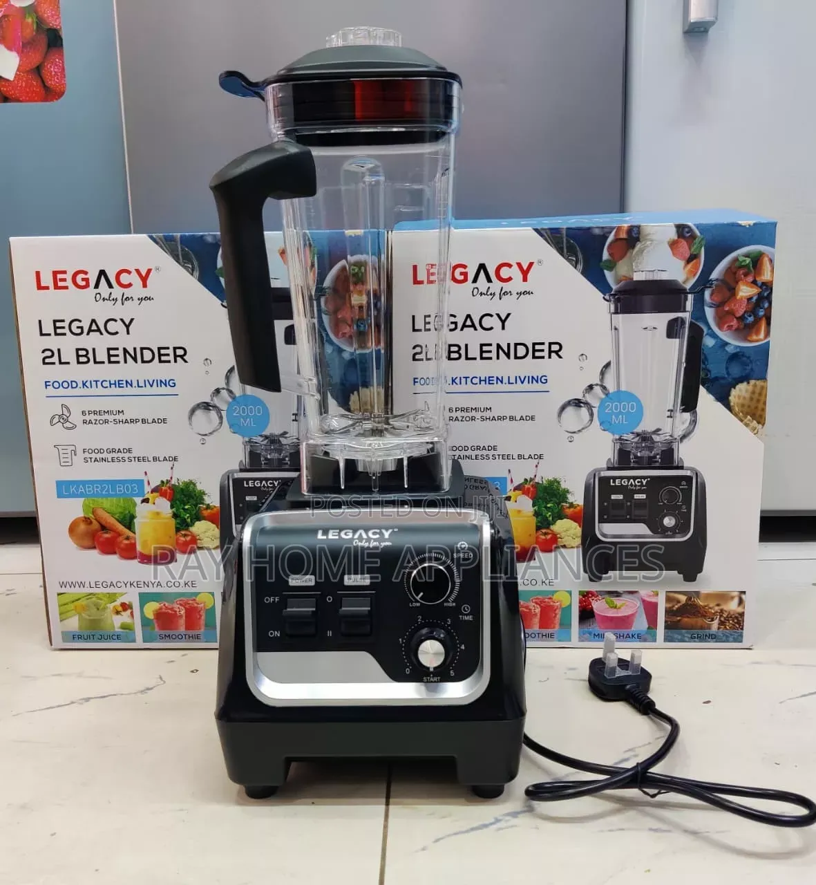 2litres Jug Legacy Commercial Blender B03
