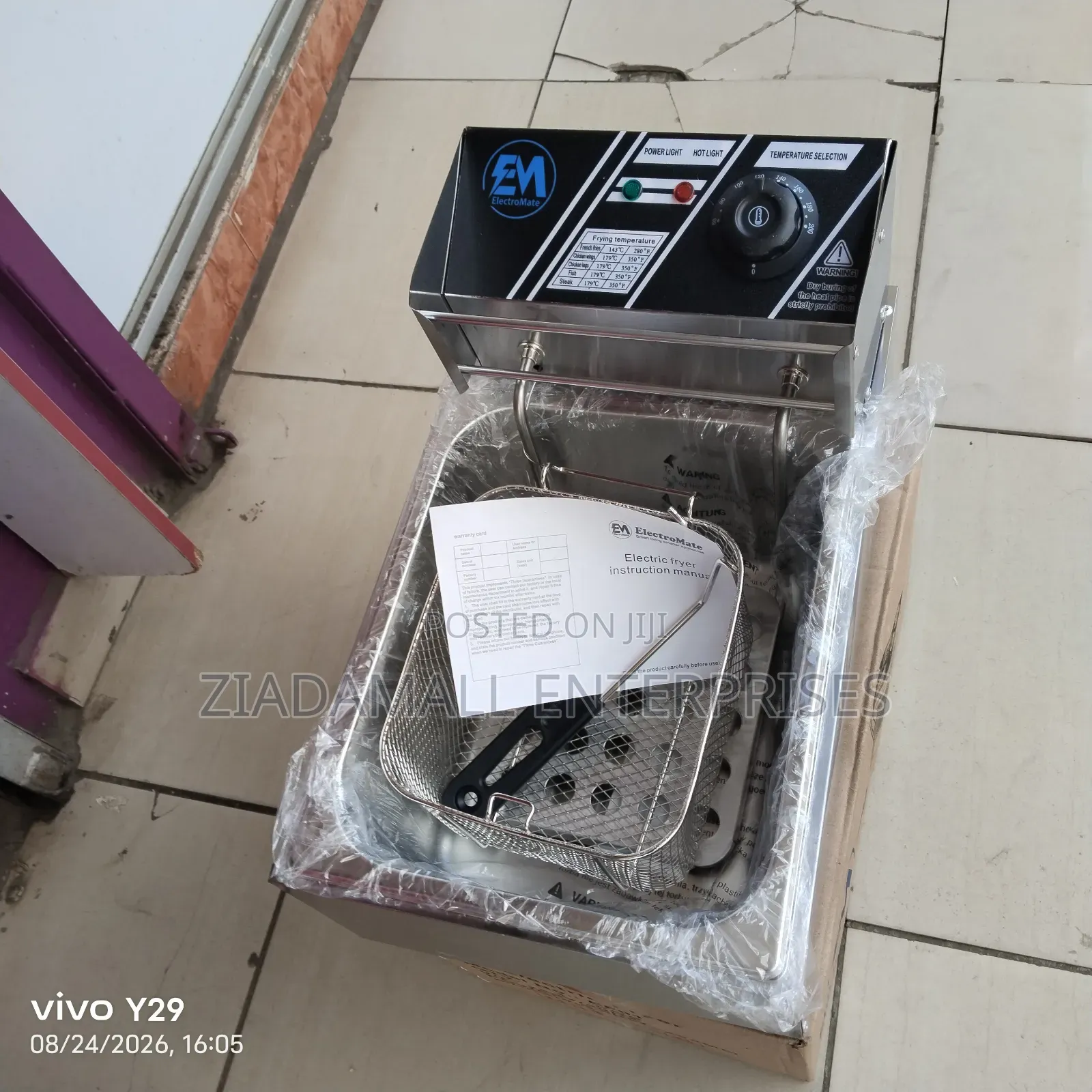 Big 6L Single Deep Fryer for Shop and Home