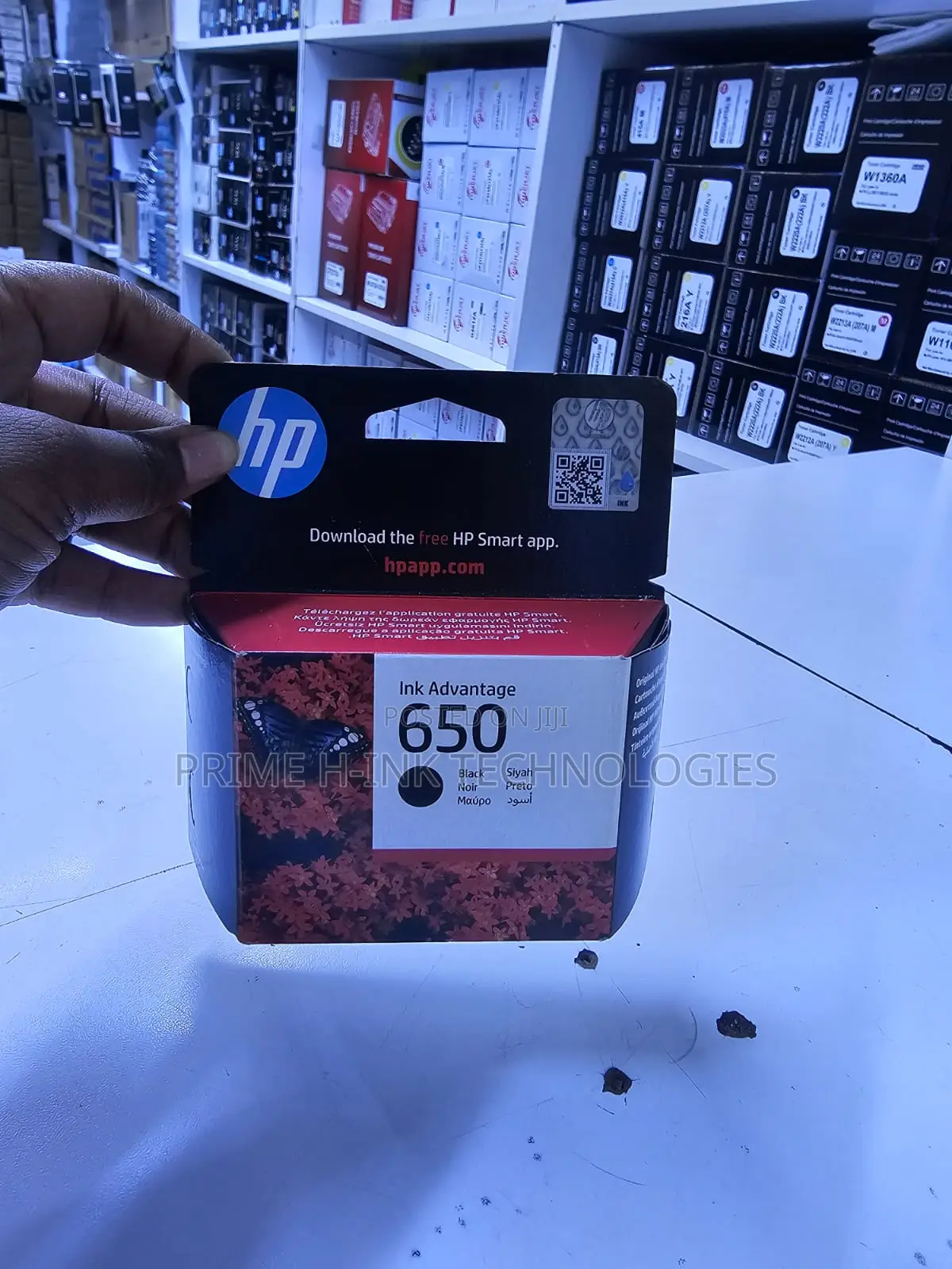 HP 650 Black Ink Cartridge