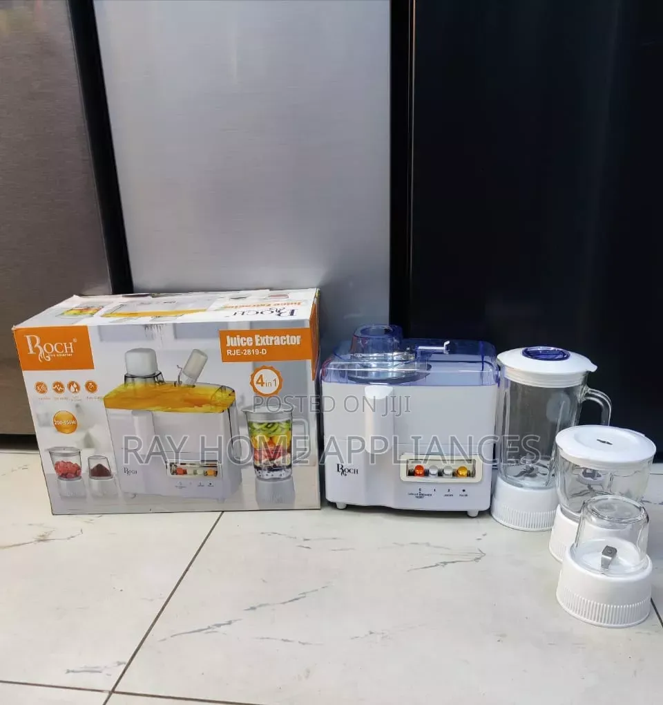 4 in 1 Roch Juicer -Blender-Grinder- Mill  Food Processor