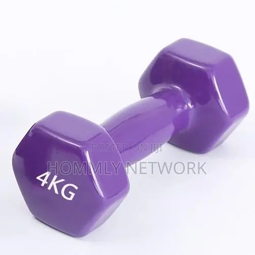 4kg Vinyl Dumbbells Pair
