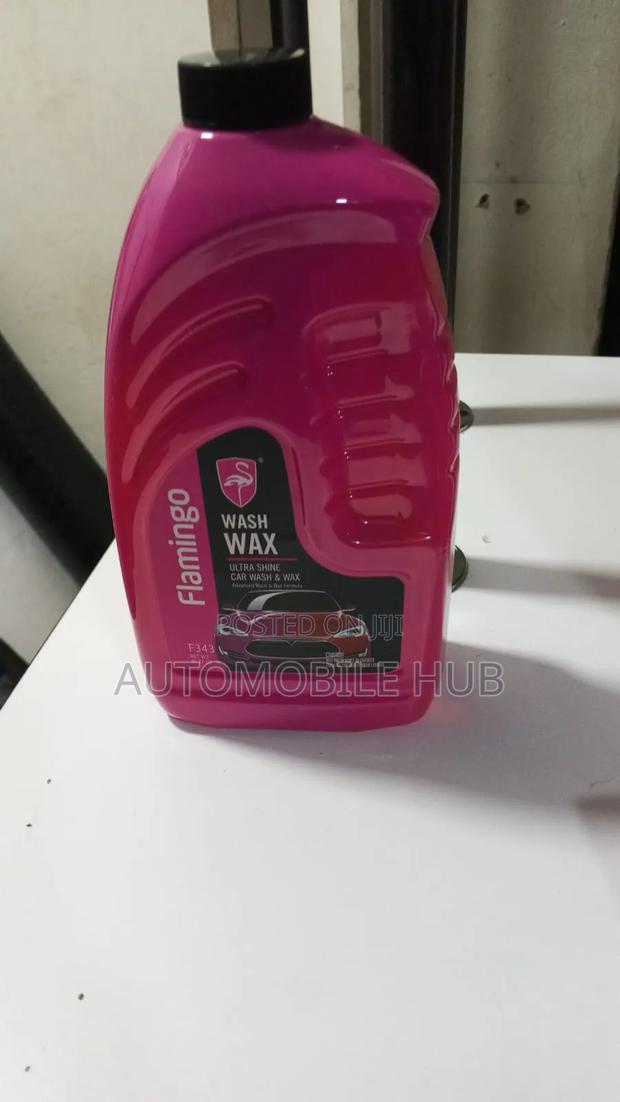 Flamingo Car Shampoo With Wax | Car Wash Polish Shine