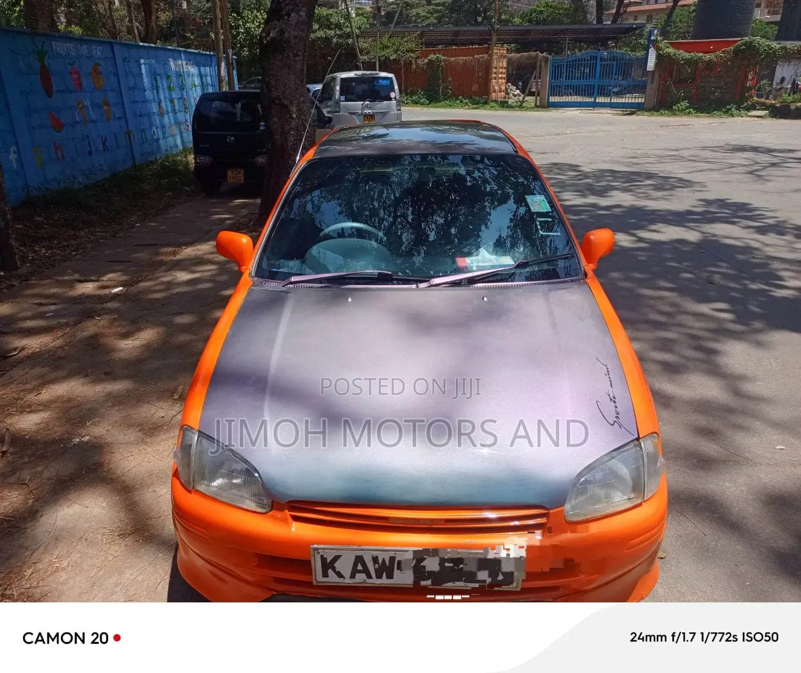 Toyota Starlet 1999 Orange