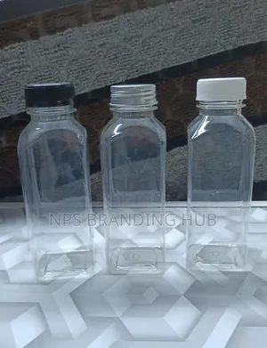 Plastic Ginger Shot Bottles With Stickers 350ml (Chu