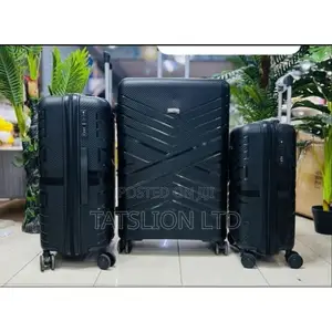 3 IN 1 Luxurious Rubber Suitcase Briefcase Travel Bag