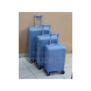 3 IN 1 Luxurious Rubber Suitcase Briefcase Travel Bag