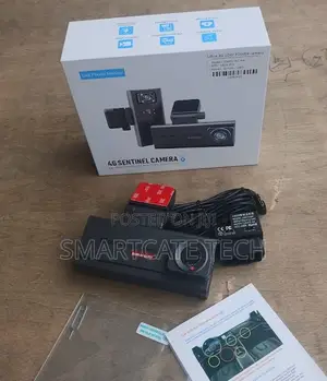4G Car Security Camera – Dual Lens, GPS & 24H Monitoring