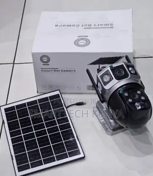 Wifi Solar CCTV Camera – Dual Lens PTZ