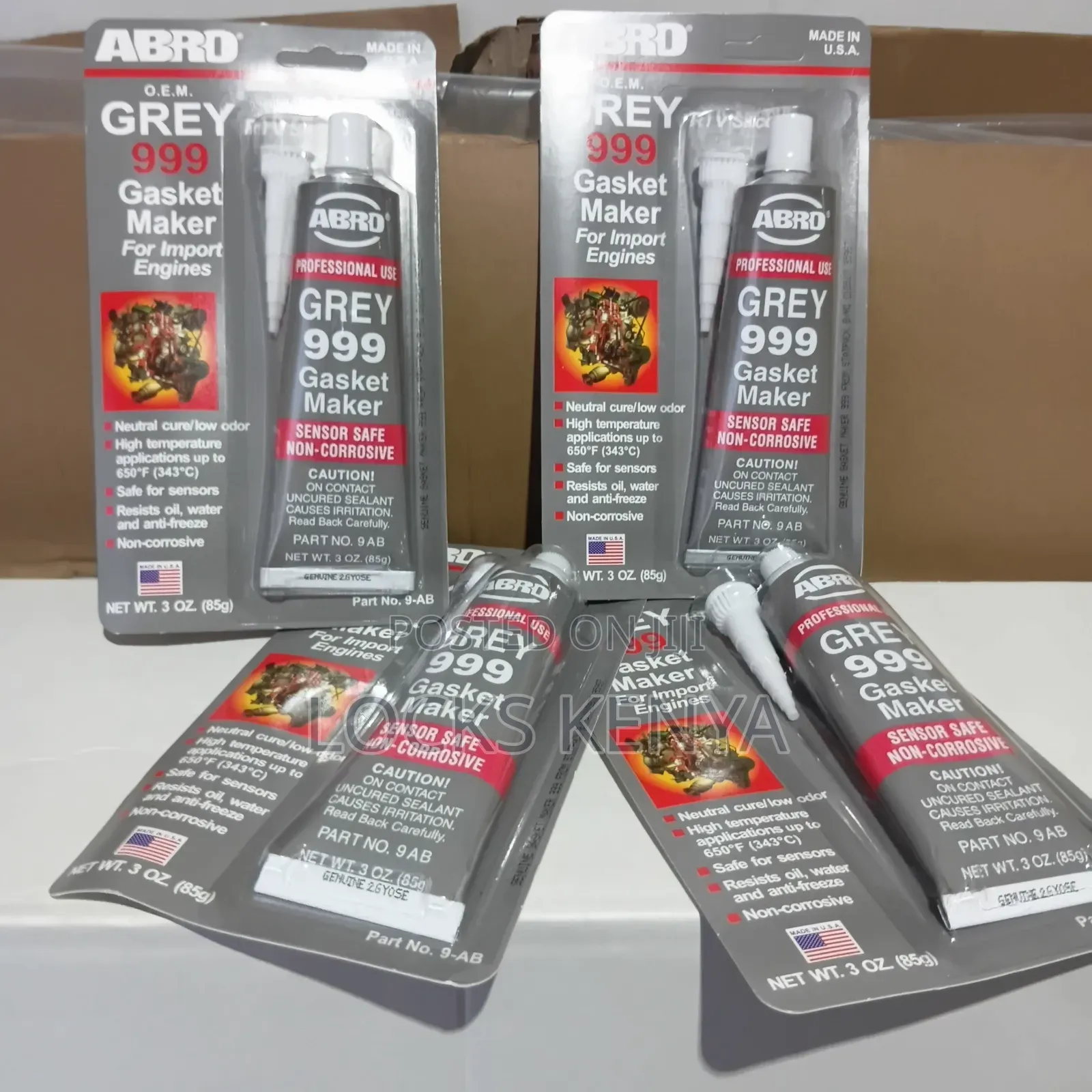 Water Resistant Abro Gasket Maker Triple 9