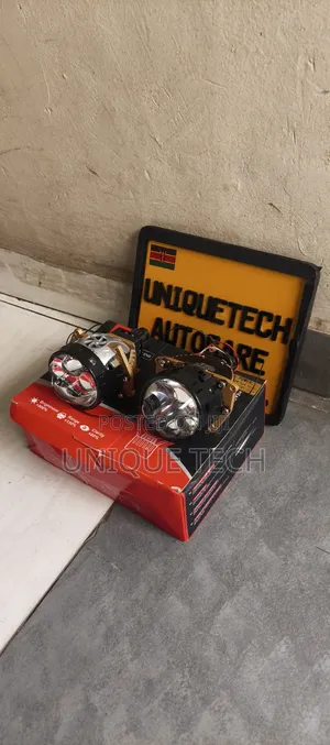 3 Laser 3" Bi LED Headlight Projector Lights