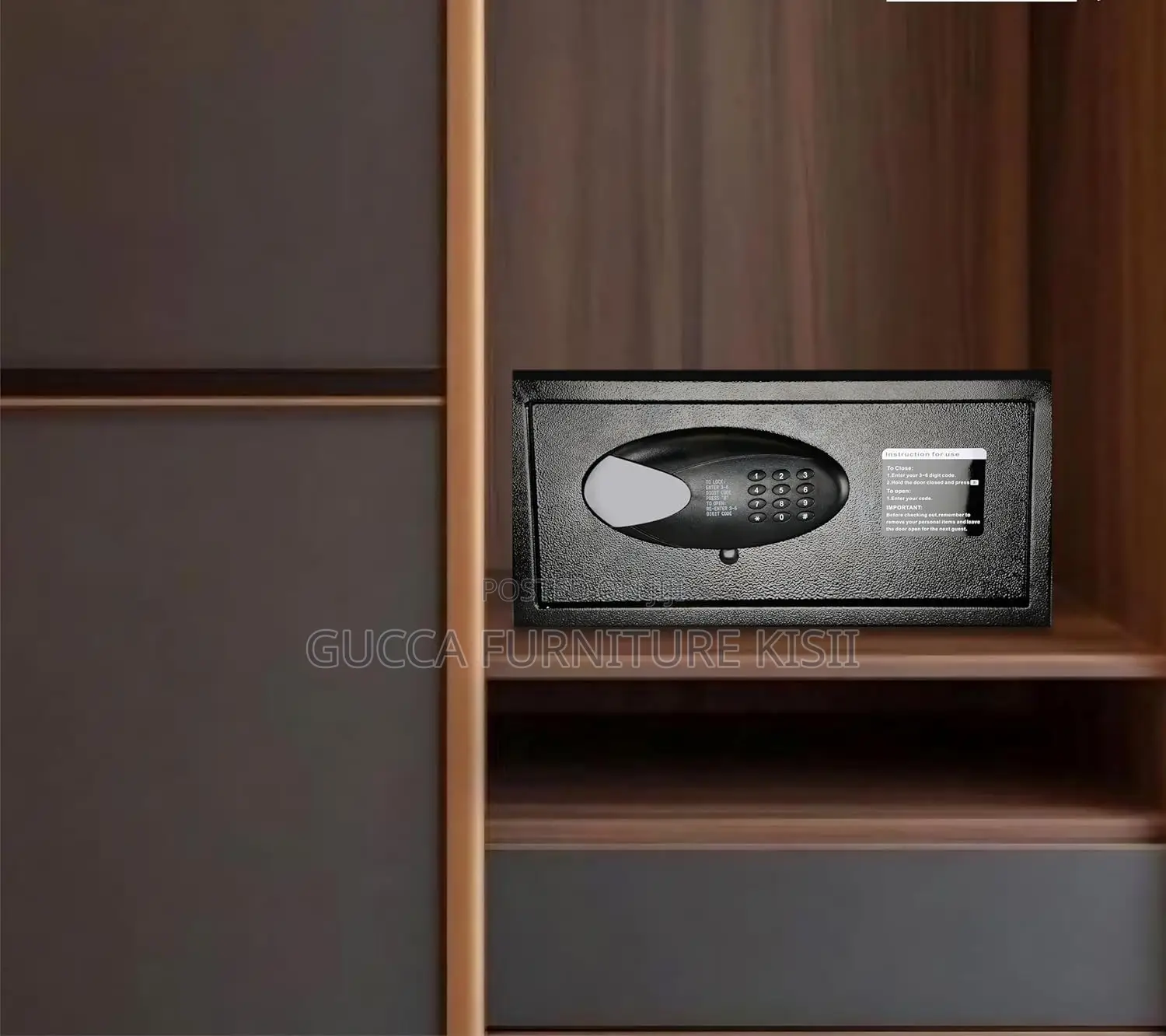 Fireproof Safe; 9Kgs Digital Fireproof Electronic Safe Box